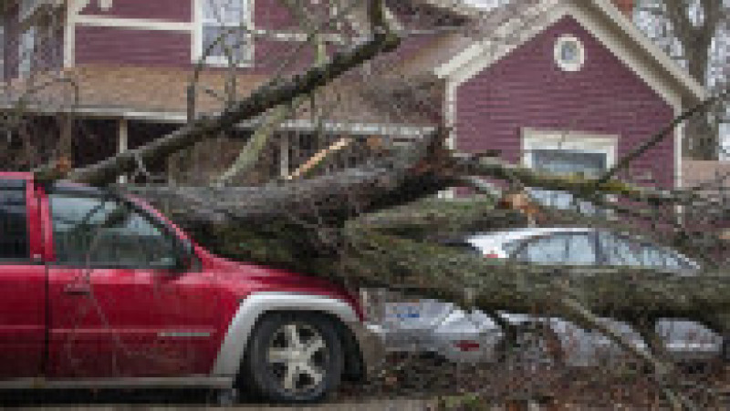 Stare de urgență după tornadele din SUA: cel puțin șase morți și pagube masive în Michigan și Oklahoma. Foto: Profimedia Images | Poza 6 din 14