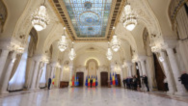 Ceremonia depunerii jurământului de învestitură în funcția de ministru al Educației a lui Mihai Dimian, la Palatul Cotroceni din București, 3 martie 2026. Foto: Inquam Photos/ George Călin | Poza 7 din 8