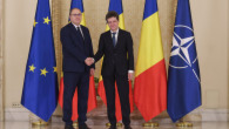 Ceremonia depunerii jurământului de învestitură în funcția de ministru al Educației a lui Mihai Dimian, la Palatul Cotroceni din București, 3 martie 2026. Foto: Inquam Photos/ George Călin | Poza 8 din 8