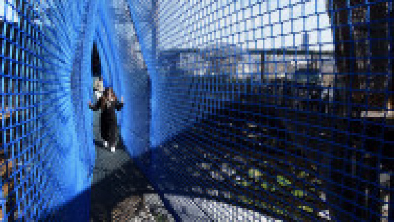 Turnul Eiffel deschide o nouă atracţie pentru vizitatori: un pod suspendat la 60 de metri. Foto: Profimedia | Poza 1 din 7
