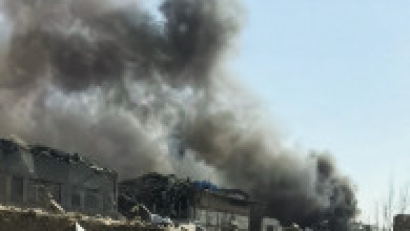 Atacuri comune ale SUA și Israelului asupra depozitului de muniții al complexului Imam Reza al Gărzii Revoluționare Islamice (IRGC) din Chitgar. Foto: Profimedia | Poza 4 din 6