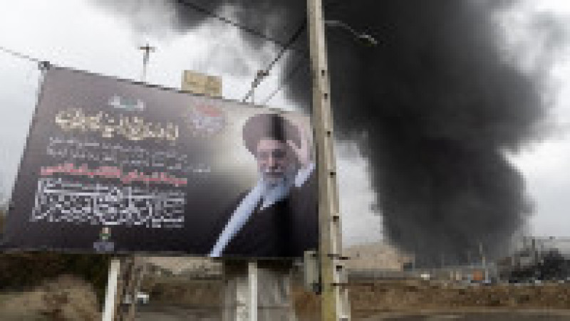 Atacurile SUA-Israel asupra depozitului petrolier Shahran. Foto: Profimedia | Poza 1 din 6