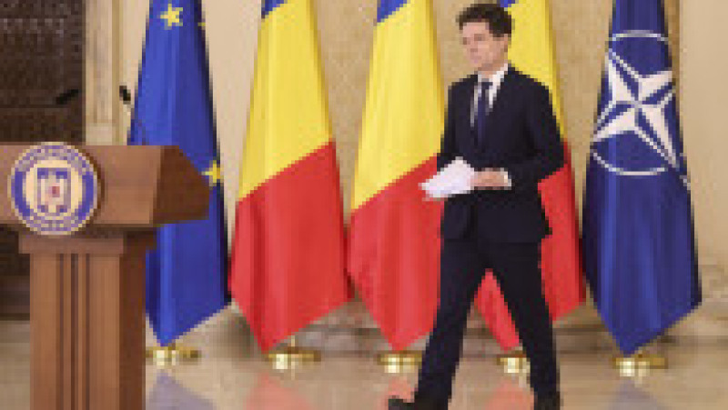 Declarație de presă si discuție informală cu reprezentanții presei, organizată de președintele Nicușor Dan la Palatul Cotroceni la finalul ședinței CSAT, București, 11 martie 2026. Foto: Inquam Photos/ Octav Ganea | Poza 1 din 8