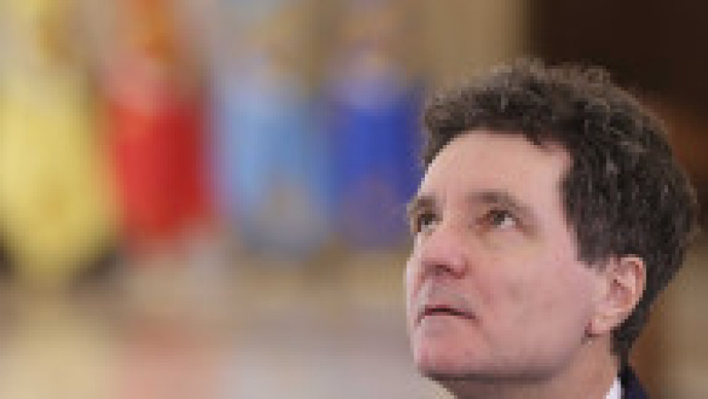 Declarație de presă si discuție informală cu reprezentanții presei, organizată de președintele Nicușor Dan la Palatul Cotroceni la finalul ședinței CSAT, București, 11 martie 2026. Foto: Inquam Photos/ Octav Ganea | Poza 2 din 8