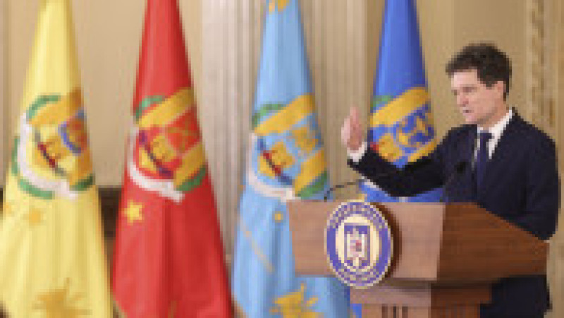 Declarație de presă si discuție informală cu reprezentanții presei, organizată de președintele Nicușor Dan la Palatul Cotroceni la finalul ședinței CSAT, București, 11 martie 2026. Foto: Inquam Photos/ Octav Ganea | Poza 6 din 8