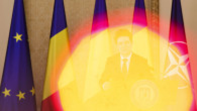 Declarație de presă si discuție informală cu reprezentanții presei, organizată de președintele Nicușor Dan la Palatul Cotroceni la finalul ședinței CSAT, București, 11 martie 2026. Foto: Inquam Photos/ Octav Ganea | Poza 5 din 8