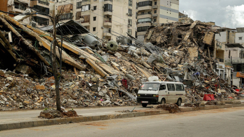 Atacuri israeliene asupra Libanului, 25 martie 2026. Foto: Profimedia