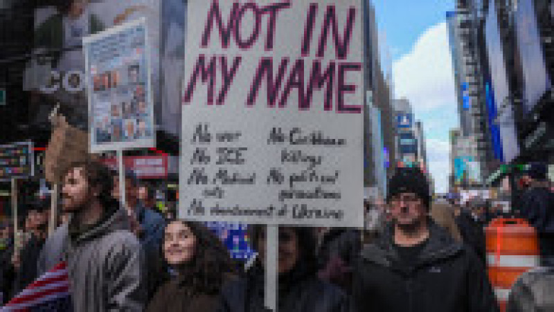 Cel puţin opt milioane de persoane au participat la marşurile anti-Trump „Fără regi”. Foto: Profimedia Images | Poza 3 din 12