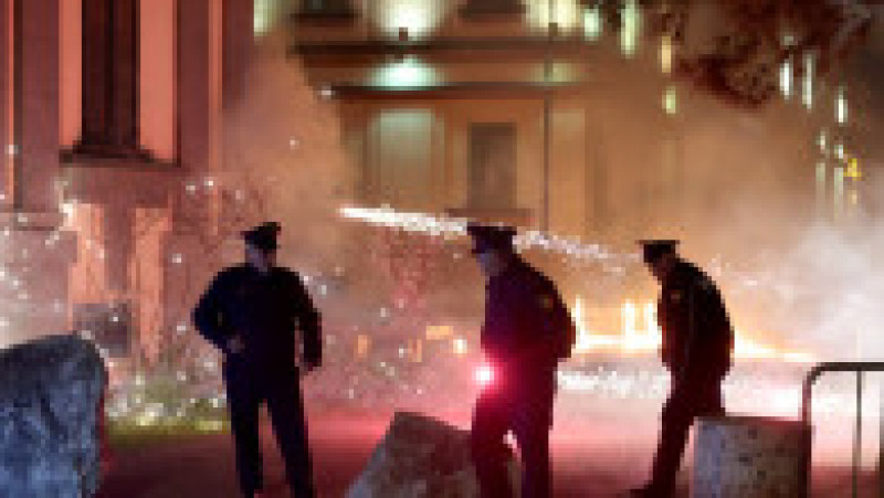 Proteste în Tirana. Foto: Profimedia Images | Poza 3 din 8