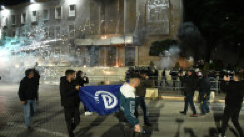Proteste în Tirana. Foto: Profimedia Images | Poza 7 din 8