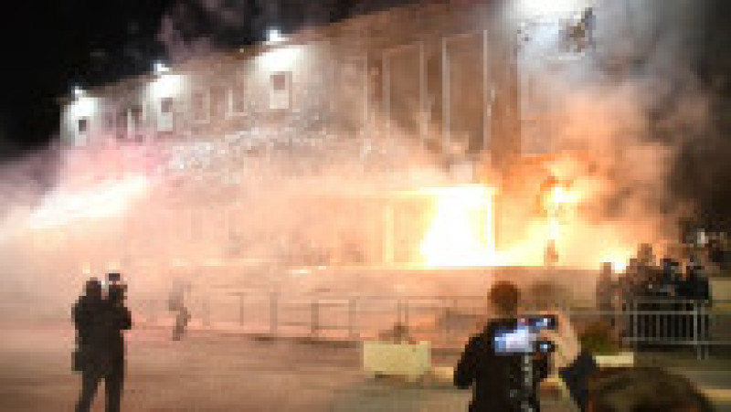 Proteste în Tirana. Foto: Profimedia Images | Poza 8 din 8