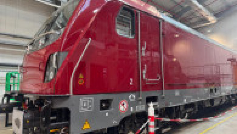 Prima locomotivă Alstom a fost livrată către ARF Foto: Facebook/Autoritatea pentru Reformă Feroviară | Poza 3 din 5