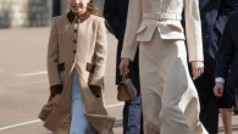 Familia regală britanică, la slujba de Paște de la Castelul Windsor. Sursa: Profimedia | Poza 5 din 8
