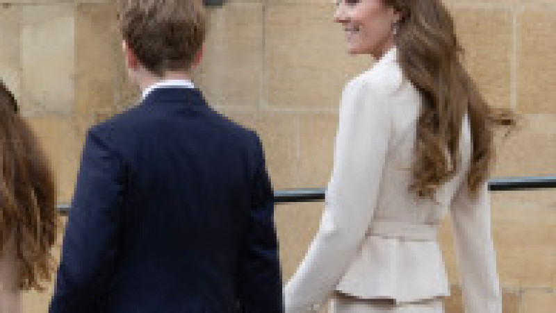 Familia regală britanică, la slujba de Paște de la Castelul Windsor. Sursa: Profimedia | Poza 6 din 8