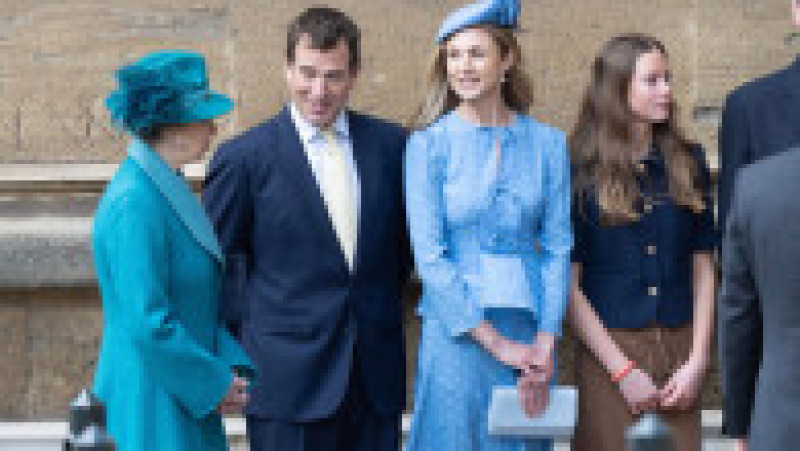 Familia regală britanică, la slujba de Paște de la Castelul Windsor. Sursa: Profimedia | Poza 8 din 8