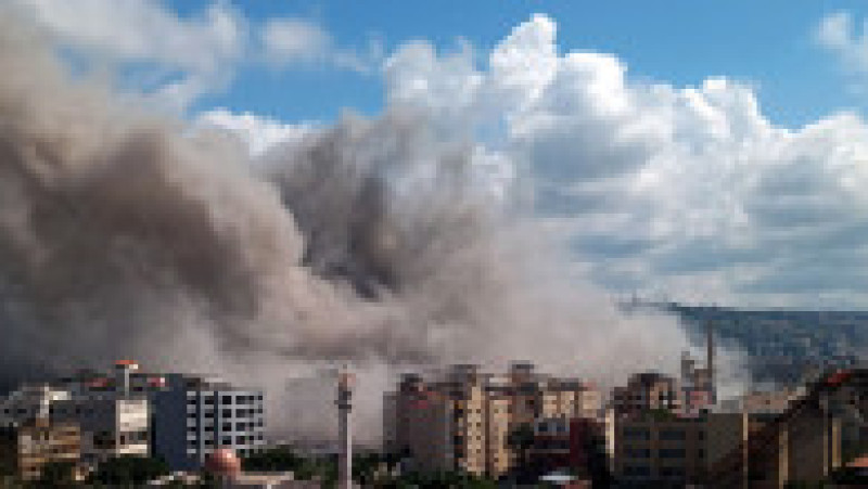 Atacuri israeliene în Liban, după anunțarea unui armistițiu între SUA și Iran. Sursa foto: Profimedia Images | Poza 9 din 9