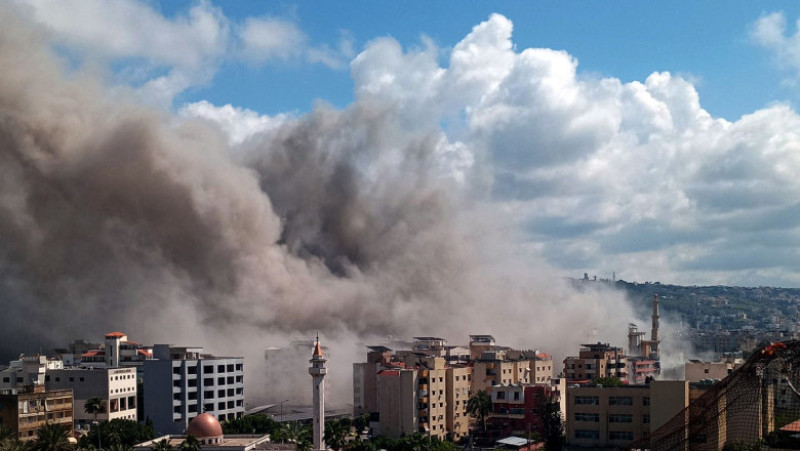 Război în Orientul Mijlociu, ziua 40. Iranul evocă retragerea din armistițiu după atacurile din Liban. Blocaj în Strâmtoarea Ormuz 3 Israelul atacă Libanul. Sursa foto: Profimedia Images