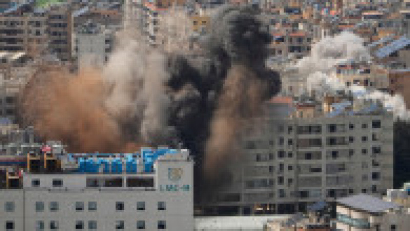 Atacuri israeliene în Beirut. Sursa foto: Profimedia Images | Poza 2 din 9