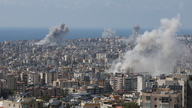 Atacuri israeliene în Liban, după anunțarea unui armistițiu între SUA și Iran. Sursa foto: Profimedia Images