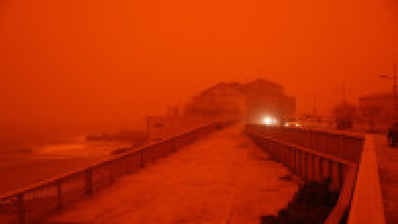 Praf saharian în Creta. Foto: Profimedia | Poza 3 din 4