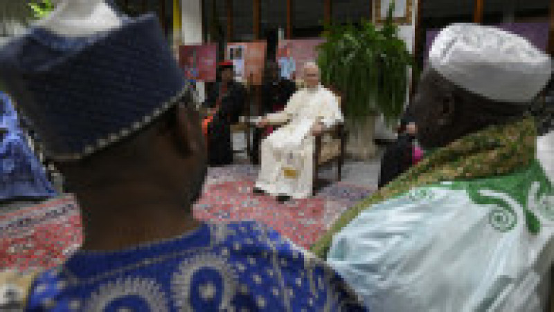 Papa Leon, vizită în Camerun. Sursa: Profimedia | Poza 5 din 6