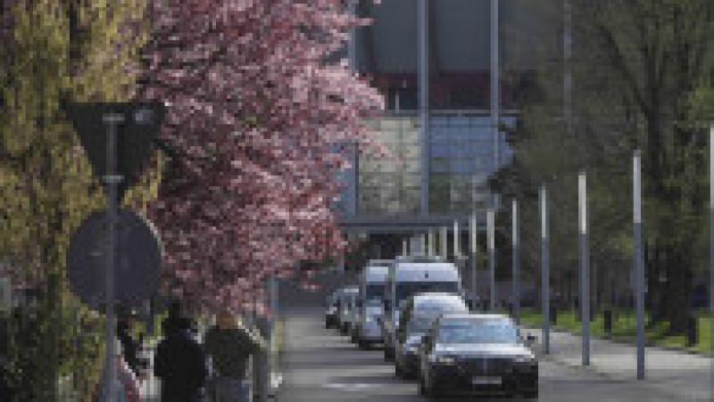 Funeraliile antrenorului Mircea Lucescu, in Bucuresti, 10 aprilie 2026. Inquam Photos / Octav Ganea | Poza 1 din 6