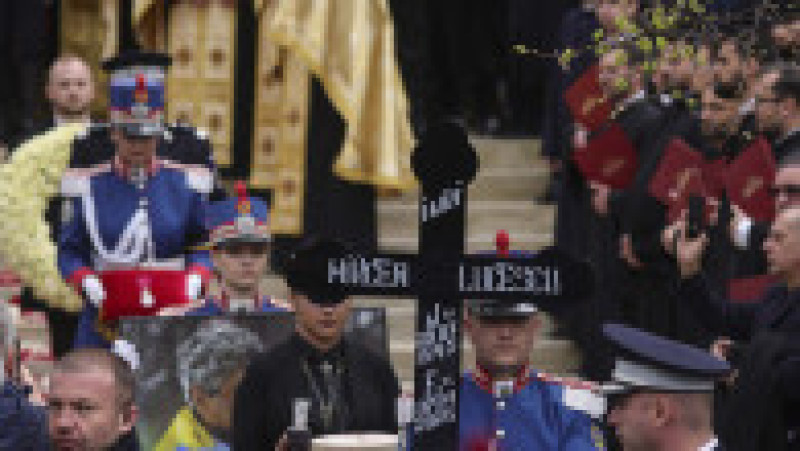 Funeraliile antrenorului Mircea Lucescu, in Bucuresti, 10 aprilie 2026. Inquam Photos / Octav Ganea | Poza 6 din 6