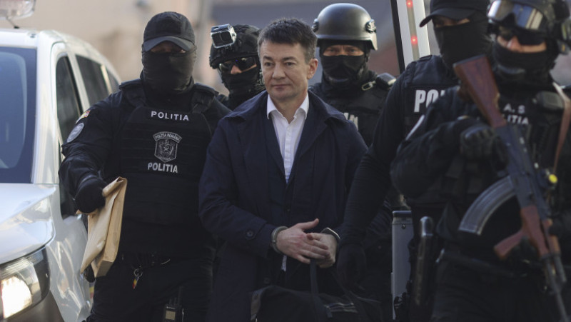 Alexandru Balan, fost director al Serviciului de Informații și Securitate (SIS) din R. Moldova, este extrădat, 24 aprilie 2026. Foto: Inquam Photos/ Octav Ganea