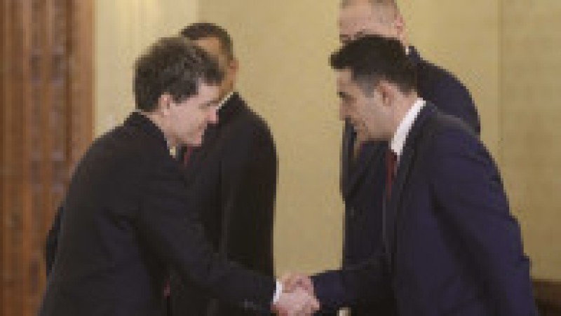 PSD, la consultările cu partidele parlamentare organizate de Nicușor Dan la Palatul Cotroceni, 22 aprilie 2026. Foto: Inquam Photos/ Octav Ganea | Poza 4 din 12