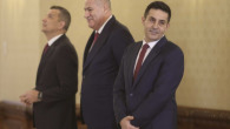 PSD, la consultările cu partidele parlamentare organizate de Nicușor Dan la Palatul Cotroceni, 22 aprilie 2026. Foto: Inquam Photos/ Octav Ganea | Poza 2 din 12