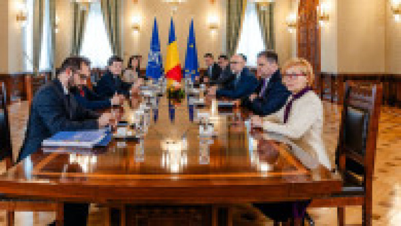 Kelemen Hunor a condus delegația UDMR la Cotroceni. Foto: presidency.ro | Poza 13 din 17