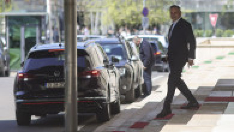 Miniștrii PSD la Palatul Victoria pentru a-și da demisia din Guvern, București, 23 aprilie 2026. Foto: Inquam Photos/ Octav Ganea | Poza 2 din 9