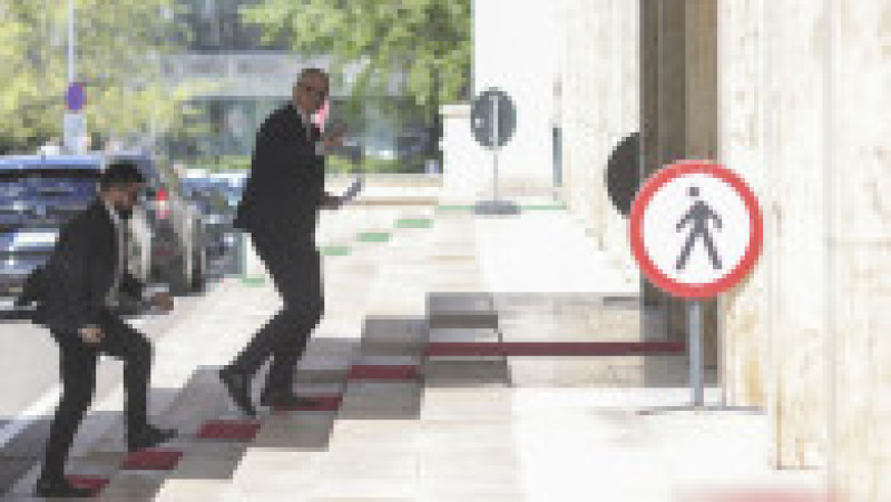 Miniștrii PSD la Palatul Victoria pentru a-și da demisia din Guvern, București, 23 aprilie 2026. Foto: Inquam Photos/ Octav Ganea | Poza 1 din 9