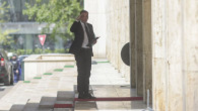 Miniștrii PSD la Palatul Victoria pentru a-și da demisia din Guvern, București, 23 aprilie 2026. Foto: Inquam Photos/ Octav Ganea | Poza 6 din 9