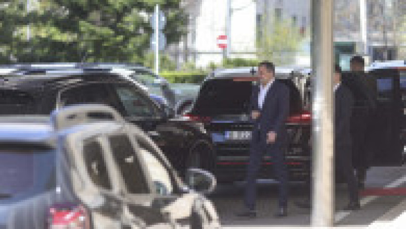 Miniștrii PSD la Palatul Victoria pentru a-și da demisia din Guvern, București, 23 aprilie 2026. Foto: Inquam Photos/ Octav Ganea | Poza 9 din 9