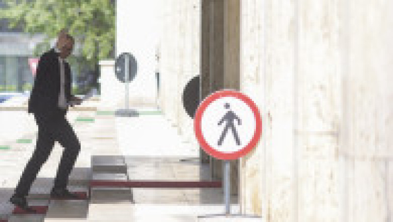 Miniștrii PSD la Palatul Victoria pentru a-și da demisia din Guvern, București, 23 aprilie 2026. Foto: Inquam Photos/ Octav Ganea | Poza 7 din 9