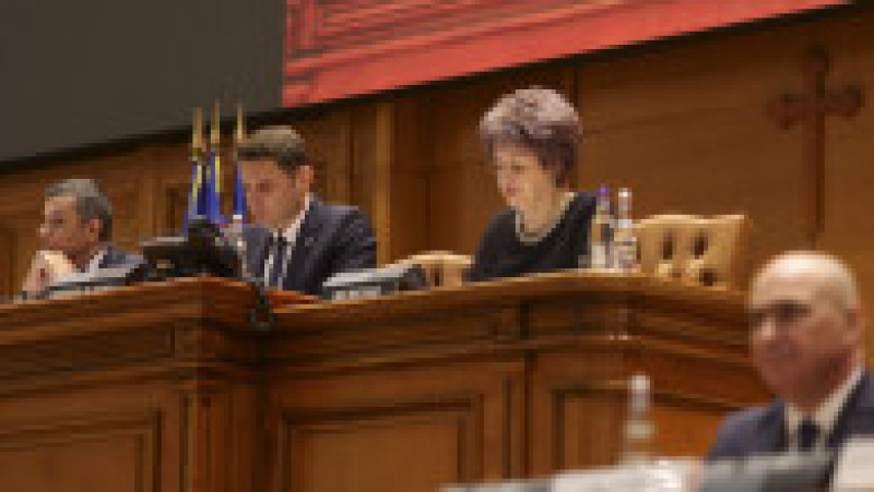 Dezbaterea și votul moțiunii de cenzură inițiate de PSD și AUR împotriva guvernului Bolojan, în Parlamentul României, 5 mai 2026. Foto: Inquam Photos/ Octav Ganea | Poza 7 din 9