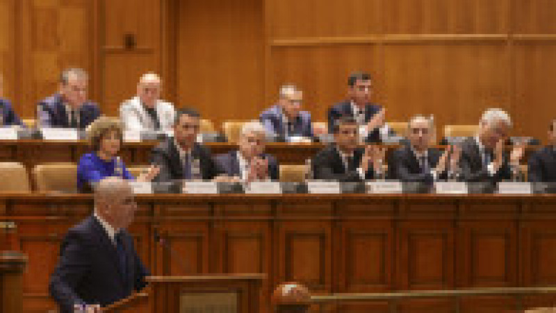 Ilie Bolojan la dezbaterea și votul moțiunii de cenzură, 5 mai 2026. Foto: Inquam Photos/ Octav Ganea | Poza 3 din 18