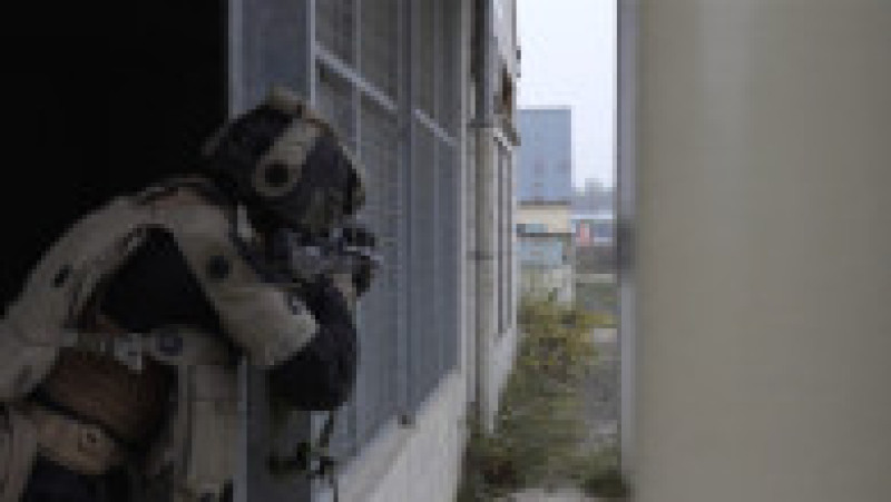 „Orașul-fantomă” construit de francezi pentru războiul urban. Imagini în premieră, filmate de Digi24 | Poza 4 din 9