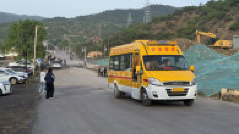 Salvatorii intervin la mina de cărbune din nordul Chinei unde a avut loc vineri, 22 mai, o explozie Foto: Profimedia | Poza 1 din 6