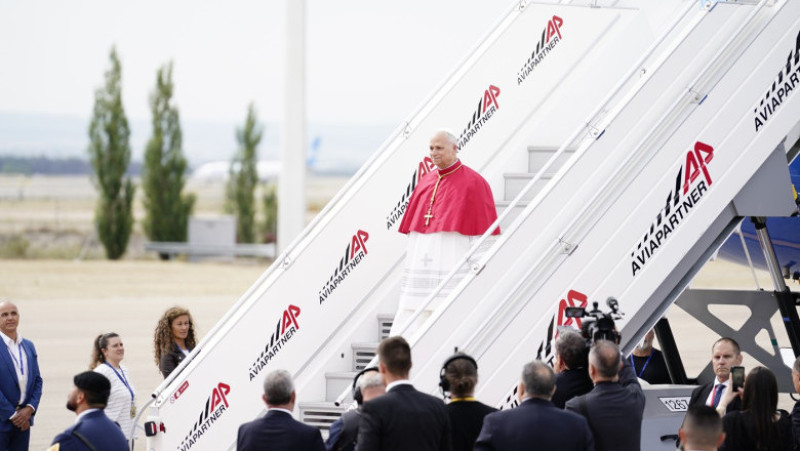Pope Leon al XIV-lea, vizită în Spania. Sursa: Profimedia