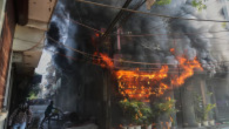 Incendiu la un hotel din New Delhi, India. 3 iunie 2026 Foto: Profimedia | Poza 1 din 8