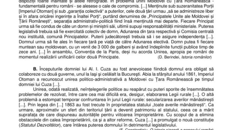 Subiecte istorie, pag 1
