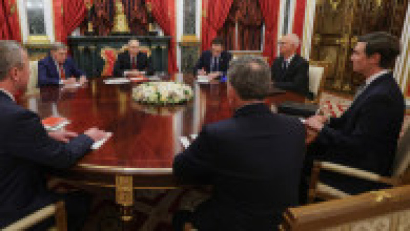 Emisarii lui Trump s-au întâlnit cu Putin la Kremlin. Sursa foto: Profimedia Images | Poza 5 din 5