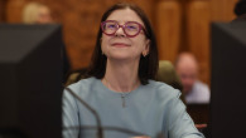 Andreea Chiș, la audierea în comisiile de specialitate a miniștrilor desemnați pentru a face parte din guvernul condus de Siegfried Mureșan, la Palatul Parlamentului din București, 29 septembrie 2026. Foto: Inquam Photos / George Călin | Poza 3 din 6