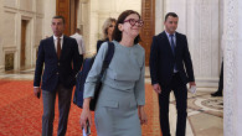 Audierea în comisiile de specialitate a miniștrilor desemnați pentru a face parte din guvernul condus de Siegfried Mureșan, la Palatul Parlamentului din București, 29 septembrie 2026. Inquam Photos / George Călin | Poza 6 din 6