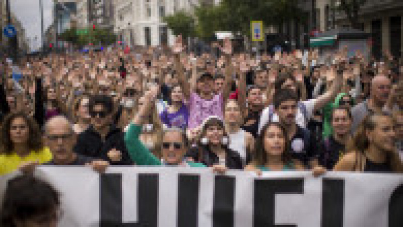 Protestatarii din Spania cer măsuri pentru criza locuințelor. Foto: Profimedia Images | Poza 15 din 19