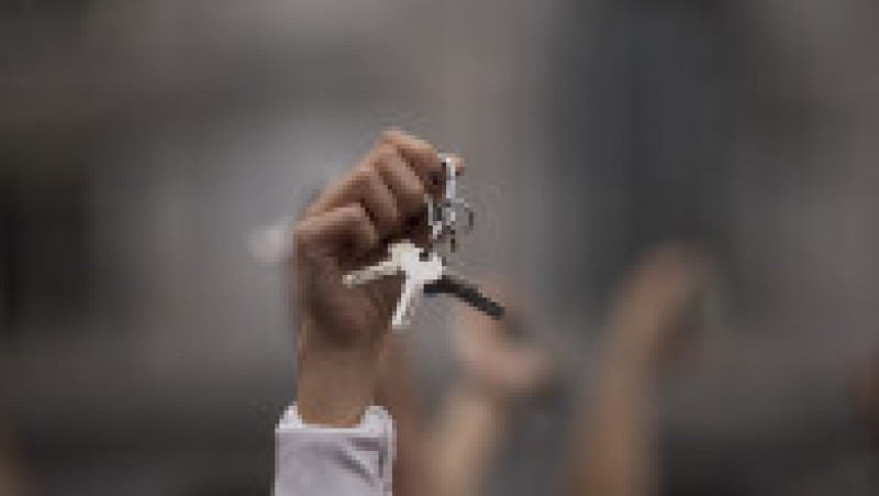 Protestatarii din Spania cer măsuri pentru criza locuințelor. Foto: Profimedia Images | Poza 17 din 19