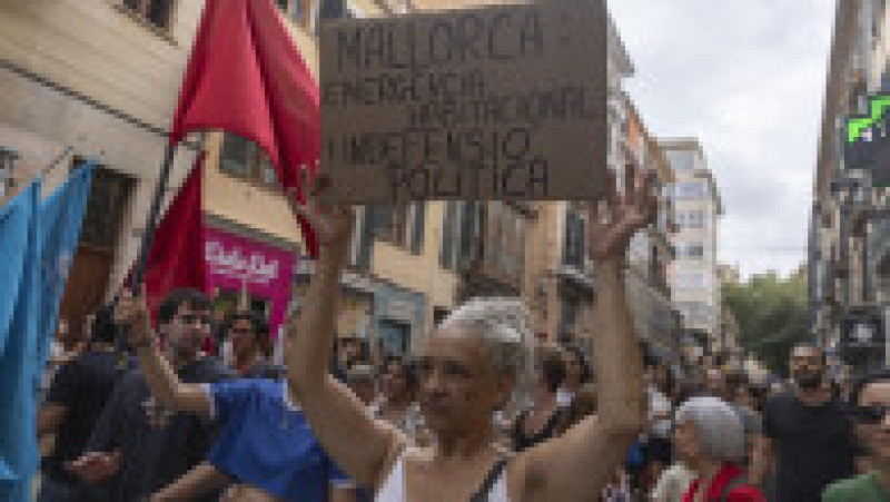 Protestatarii din Spania cer măsuri pentru criza locuințelor. Foto: Profimedia Images | Poza 2 din 19