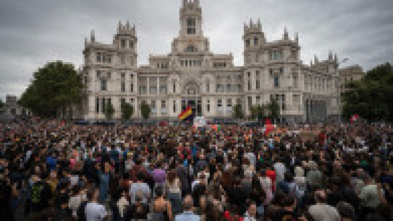 Protestatarii din Spania cer măsuri pentru criza locuințelor. Foto: Profimedia Images | Poza 1 din 19